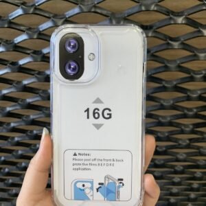 Funda transparente iPhone DUO