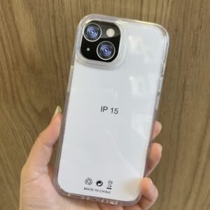 Funda transparente con borde antideslizante iPhone 17 Pro/18 Pro