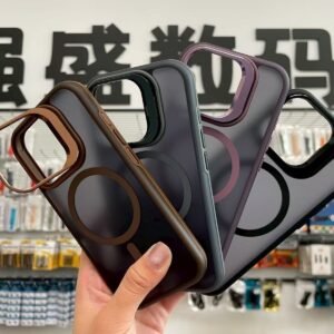 Funda MagSafe con soporte cámara iPhone 17