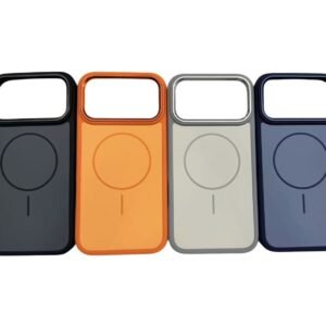 Funda escudo de colores con refuerzo metálico iPhone 17 Pro/18 Pro