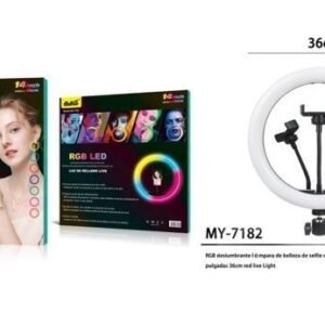 Aro de luz RGB 14 pulgada