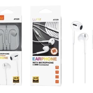 Auriculares con cable jack blanco Lumiz AT229 Jakc