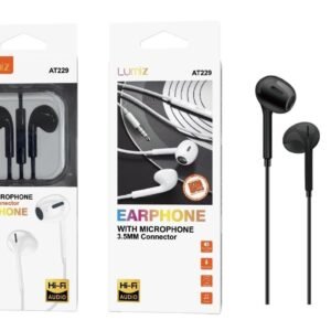 Auriculares con cable jack negro Lumiz AT229 Jakc
