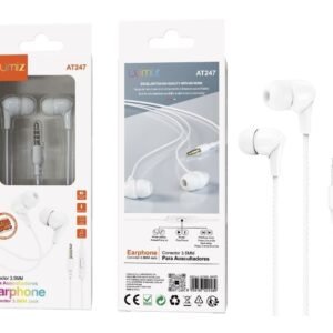 Auriculares con cable jack blanco Lumiz AT247 Jack