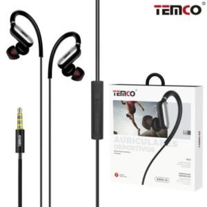 Auricular con cable deportivo
