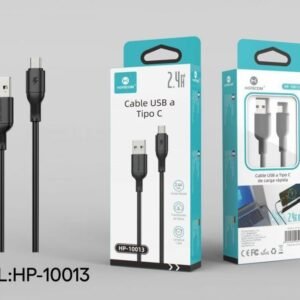Cable USB a Type-C 2.4 Hopecom HP-10013 2.4A Type-C