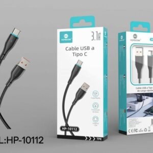 Cable USB a Type-C Hopecom HP-10112 3.1A Type-C