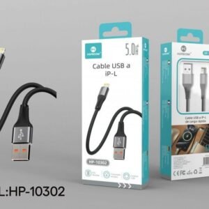 Cable USB a IP 5.0A Hopecom HP-10302 IP