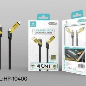 Hopecom HP-10400 multi cable 4 en 1 USB+C to C PD65W+L27W