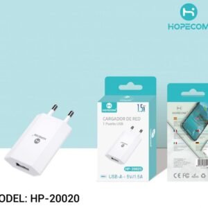 Hopecom HP-20020 cargador enchufe 1.5A