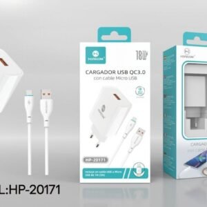 Hopecom HP-20171 cargador con cable micro 18W
