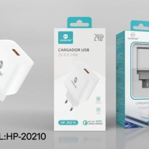 Cargador enchufe 24W Hopecom HP-20210 USB