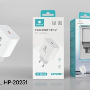 Cargador enchufe Type-C PD20W Hopecom HP-20251