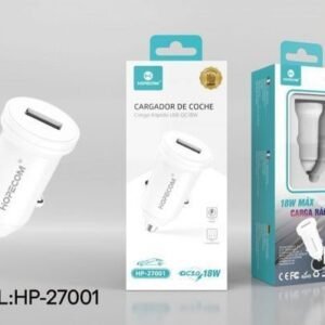 Cargador 18W para coche Hopecom HP-27001