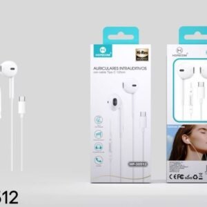 Auricular con cable Type-C Hopecom HP-30512 Type-C