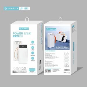 Power bank PD22.5W con cable 30000MAH Jonson JS-1092