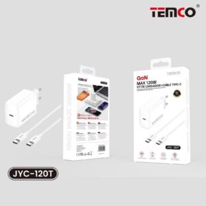 Temco JYC-120T cargador tipo-C 120W