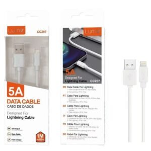 Cable IP 5A 1M blanco Lumiz CC207 IP