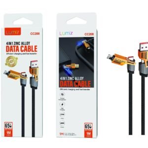 Cable 4 en 1 65W Lumiz CC208