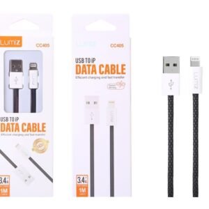 Cable IP 1M negro Lumiz CC405 IP