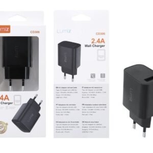 Cargador enchufe 2.4A Lumiz CD306