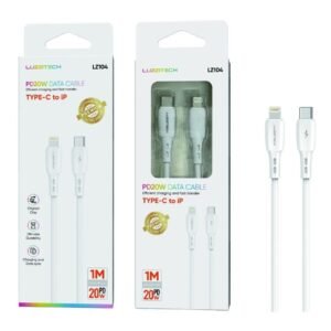 Cable Type-C to IP 20W 1M blanco Lumiz LZ104 Type-C TO IP