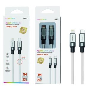 Cable Type-C to IP 1M blanco Lumiz LZ113 Type-C TO IP 20W