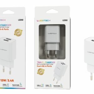 Cargador enchufe con 2USB Lumiz LZ202