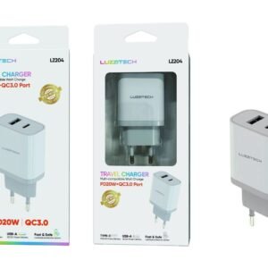 Cargador enchufe PD20W+QC3.0 Lumiz LZ204 PD20W+QC3.0