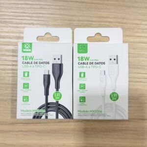 Cable 18W USB-Type C 2M Woox MX0006 USB-Type C