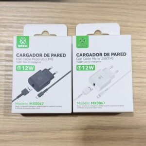 Cargador 12W con cable USB-micro Woox MX0067 Micro