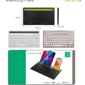 Teclado Bluetooth con soporte