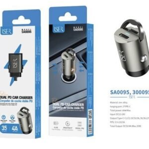 Enchufe doble C para coche 35W
