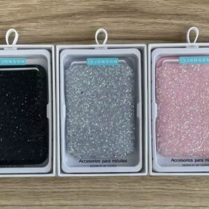 Tarjetero magnético con diamante