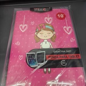 Funda tablet universal 10" chica amorosa