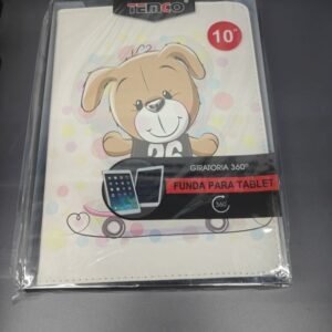 Funda tablet universal 10" oso patinete