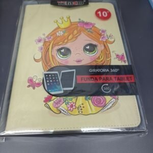 Funda tablet universal 10" princesa