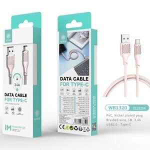 Cable tipoc trenzado 3.4A Tipoc