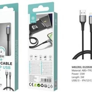Cable trenzado Lightning