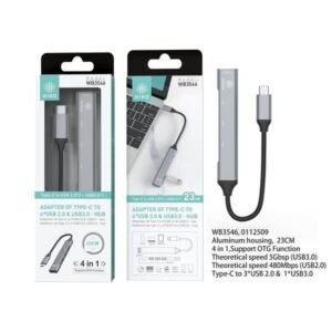 Adaptador TIPOC-4USB