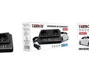 Temco YWA12 inversos de coriente coche 300W