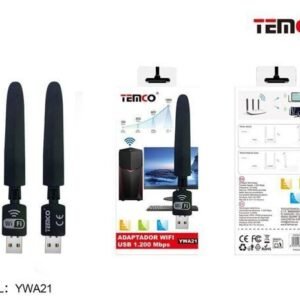 Adaptador WiFi USB 1200MBPS Temco YWA21 USB