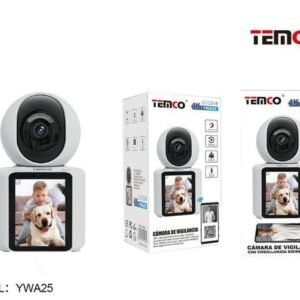 Temco YWA25 cámara de vigilancia 4K24 hrs bidireccional