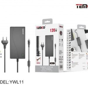Cargador universal para portátil 120W Temco YWL11