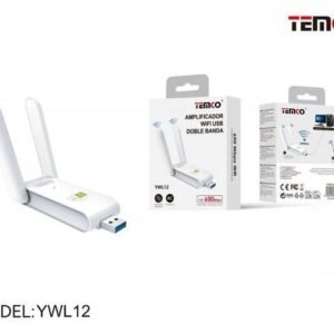 Amplificador WiFi USB doble banda Temco YWL12
