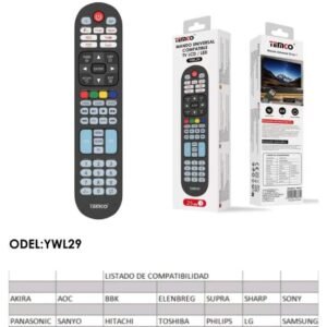 Temco YWL29 mando universal 25 en 1